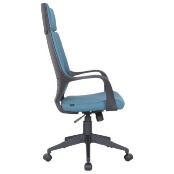 Кресло офисное BRABIX Prime EX-515 (голубая ткань) в Лесосибирске - lesosibirsk.mebel54.com | фото